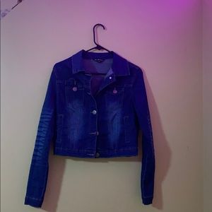 Blue Thin Fashion Jacket